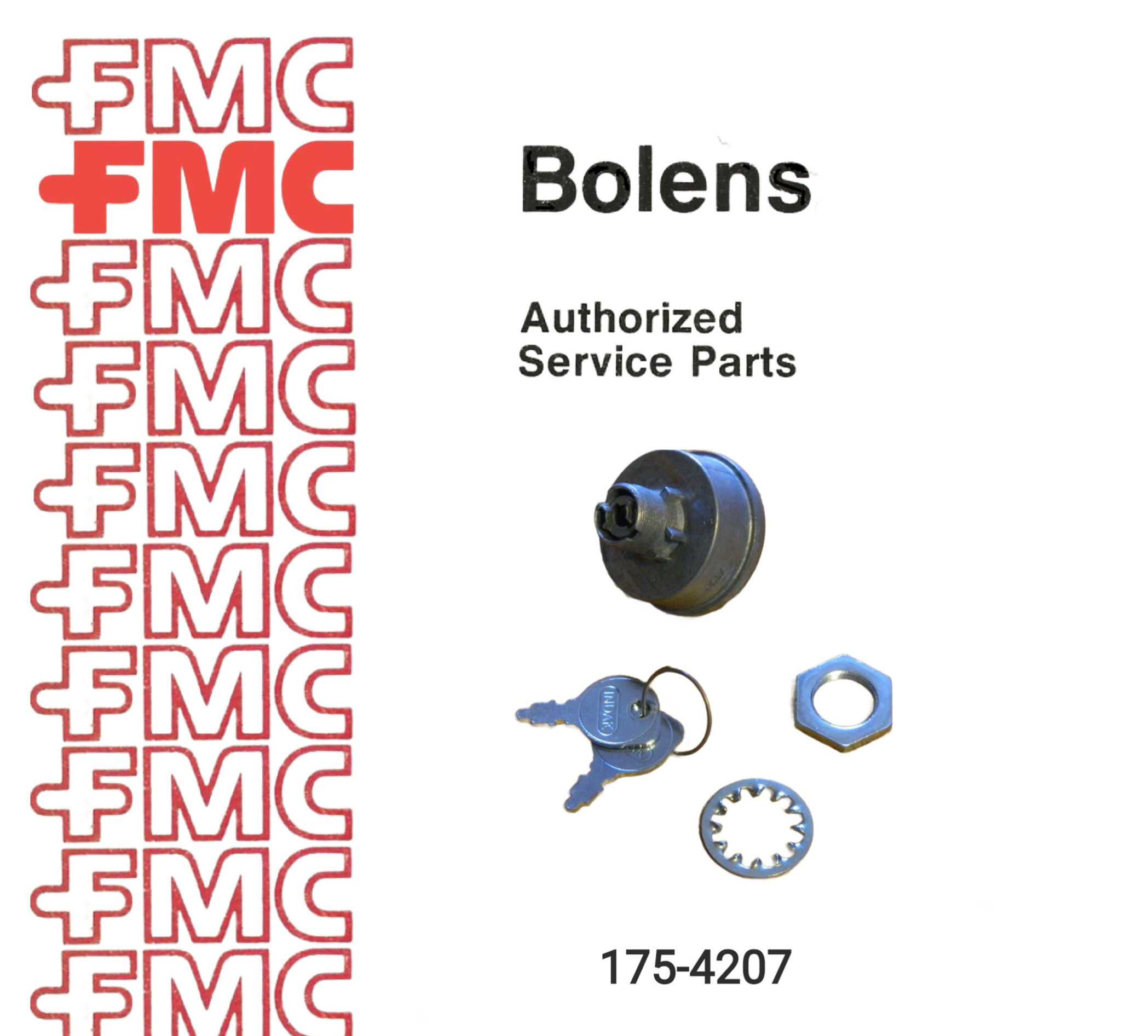175-4207 Bolens Troy-bilt Ignition Switch