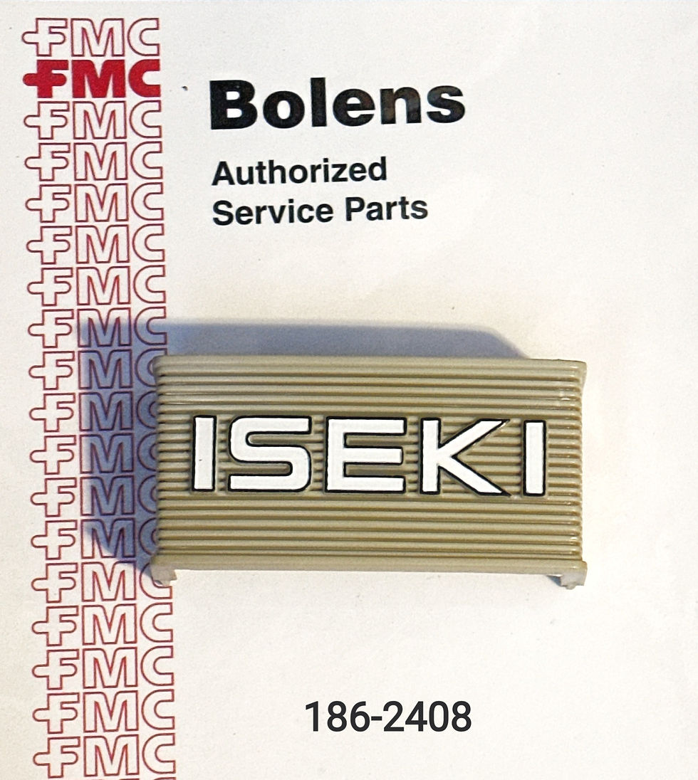 186-2408 Bolens / Iseki Front Grill Logo
