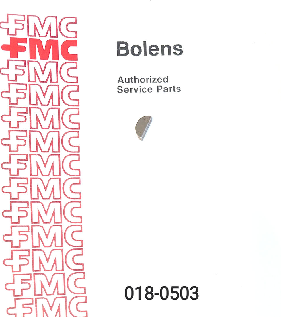 018-0503 Bolens Woodruff Key