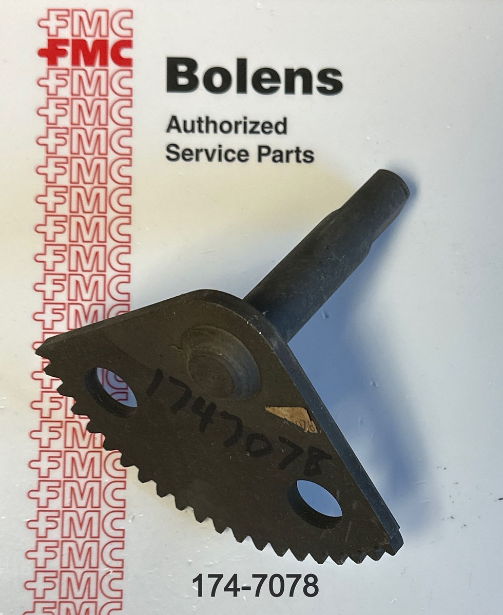 174-7078 Bolens Sector Gear Assembly