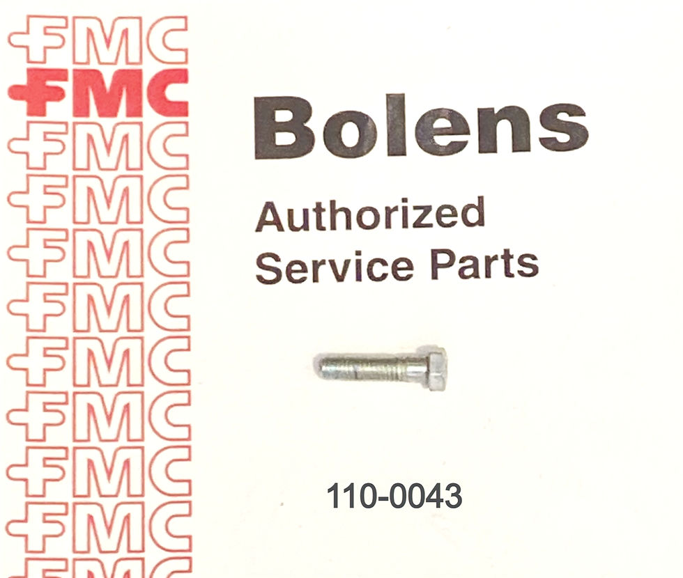 110-0043 Bolens Hex Screw