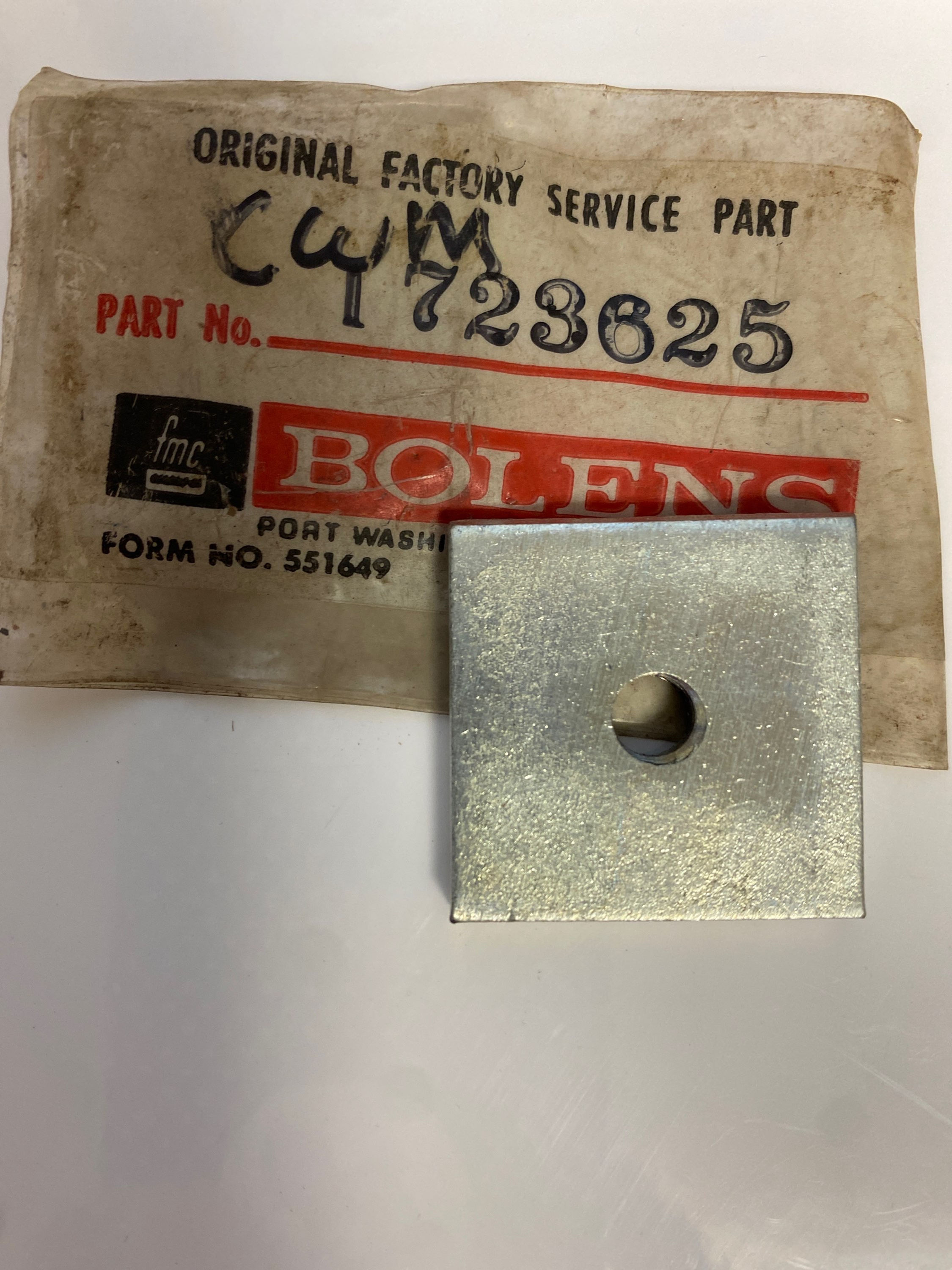 172-3625 Bolens Special Nut