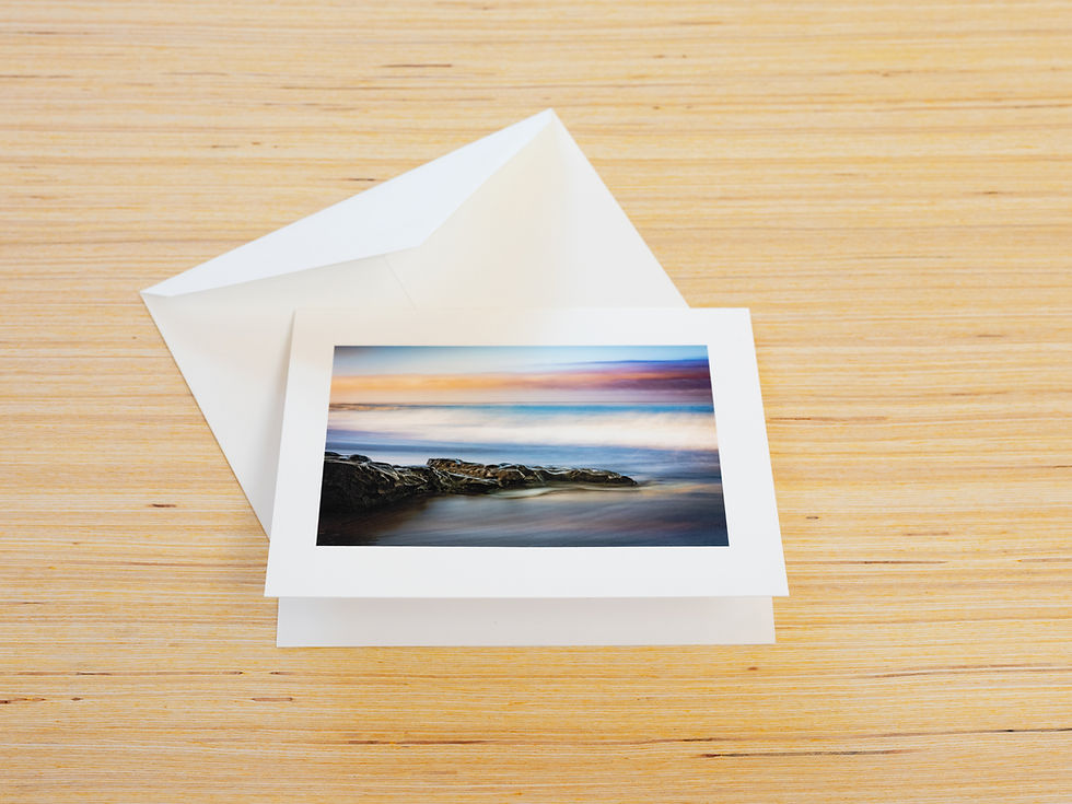 Thumbnail: Boxed set of six fine art cotton photographic pigment notecards with matching envelopes
