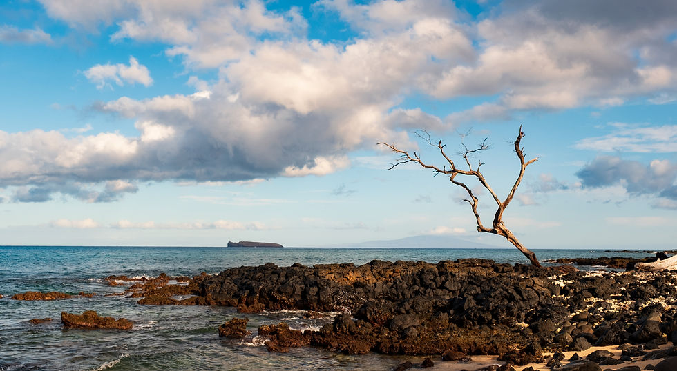 Molokini crater off the shore of South Maui