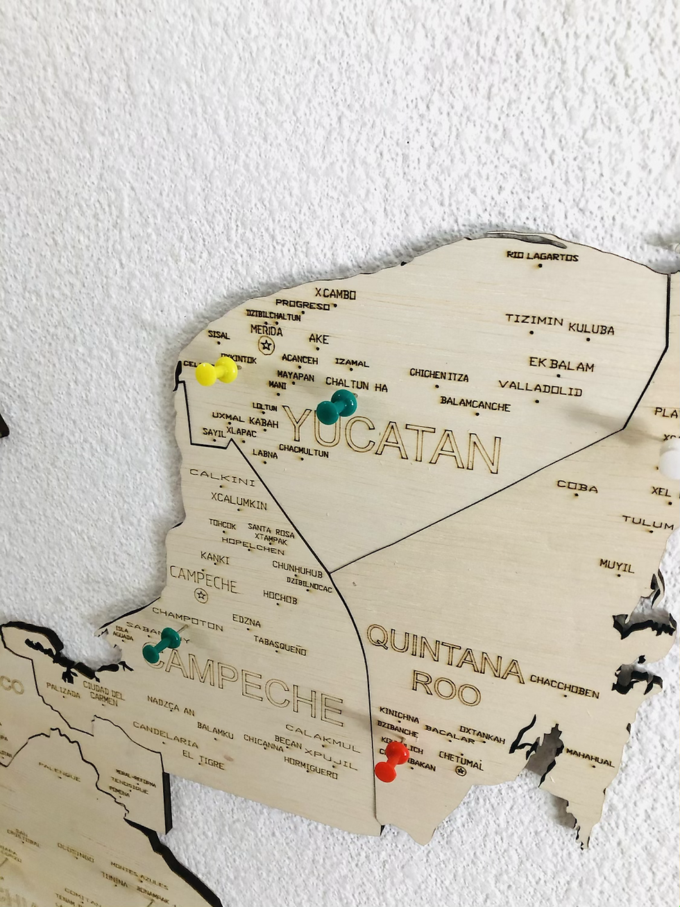 Miniatura: Wooden TM México 4 en 1