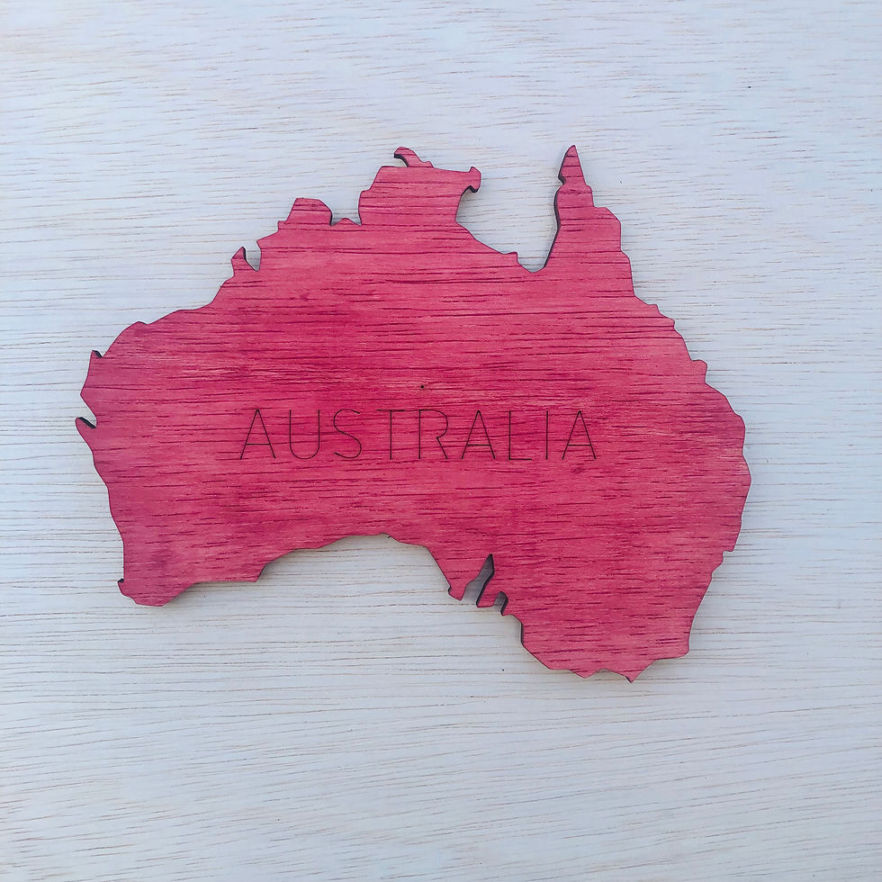 Miniatura: Wooden Travel Map World Plus - A color: Kiss, Royal, Militar y Chocolate
