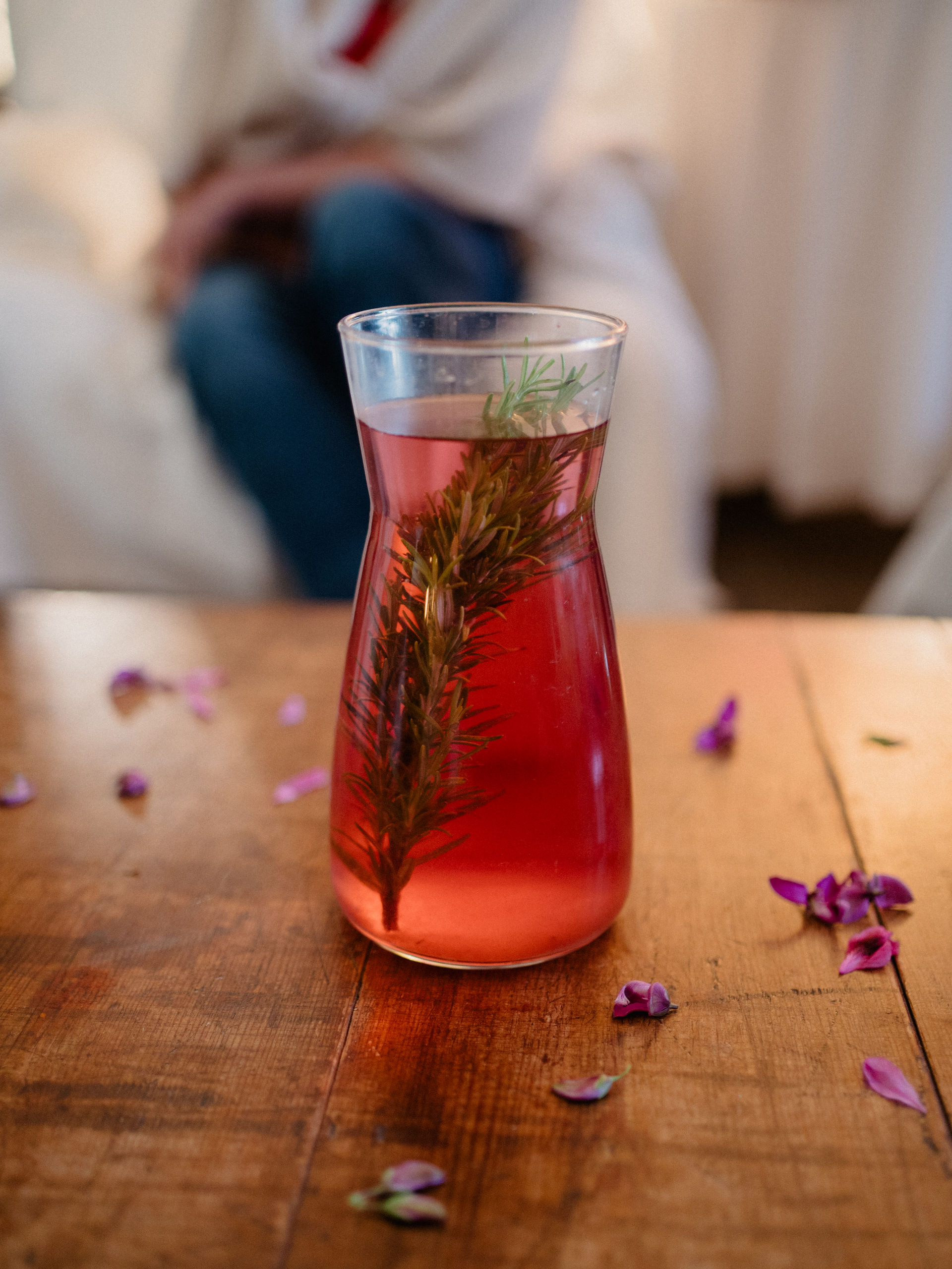 Wasser mit Thymian