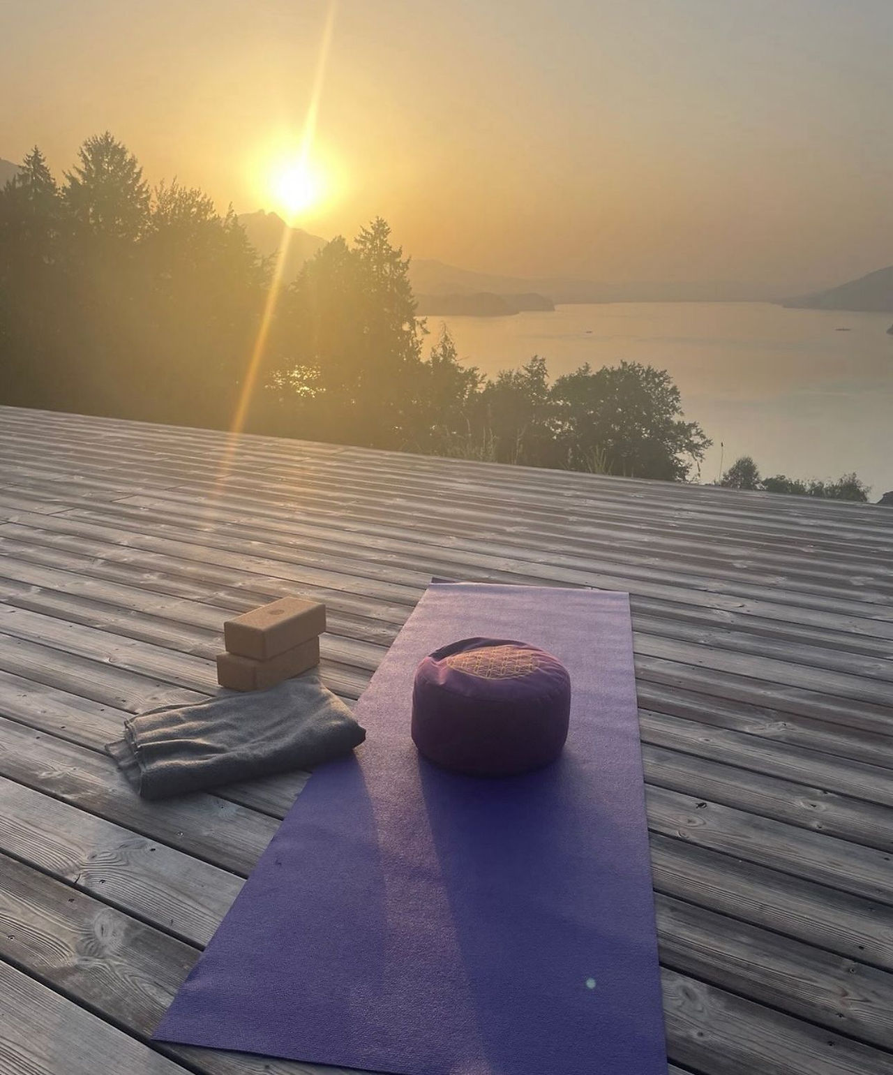 Meditation mit Ausblick