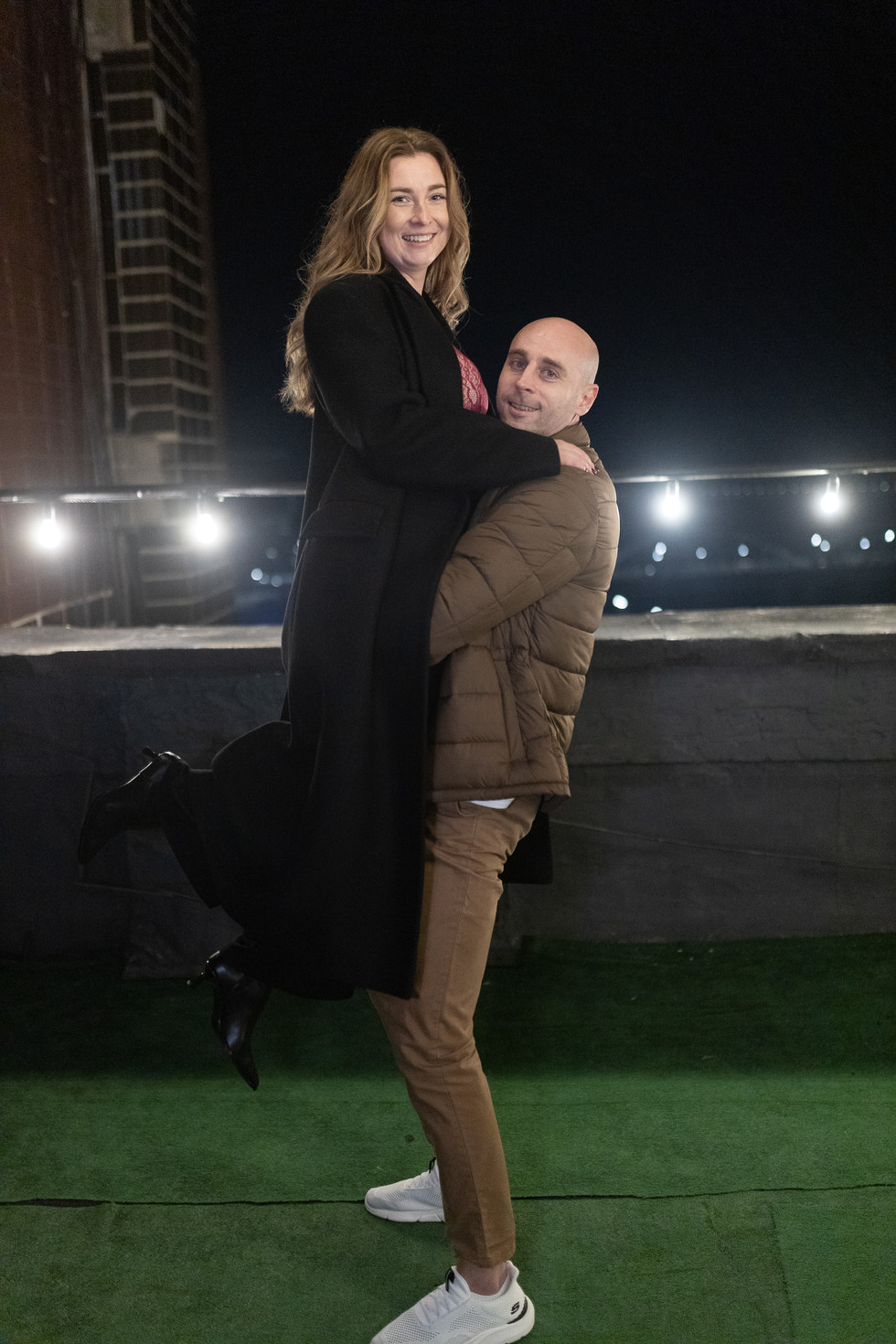 Вечір на даху в Києві