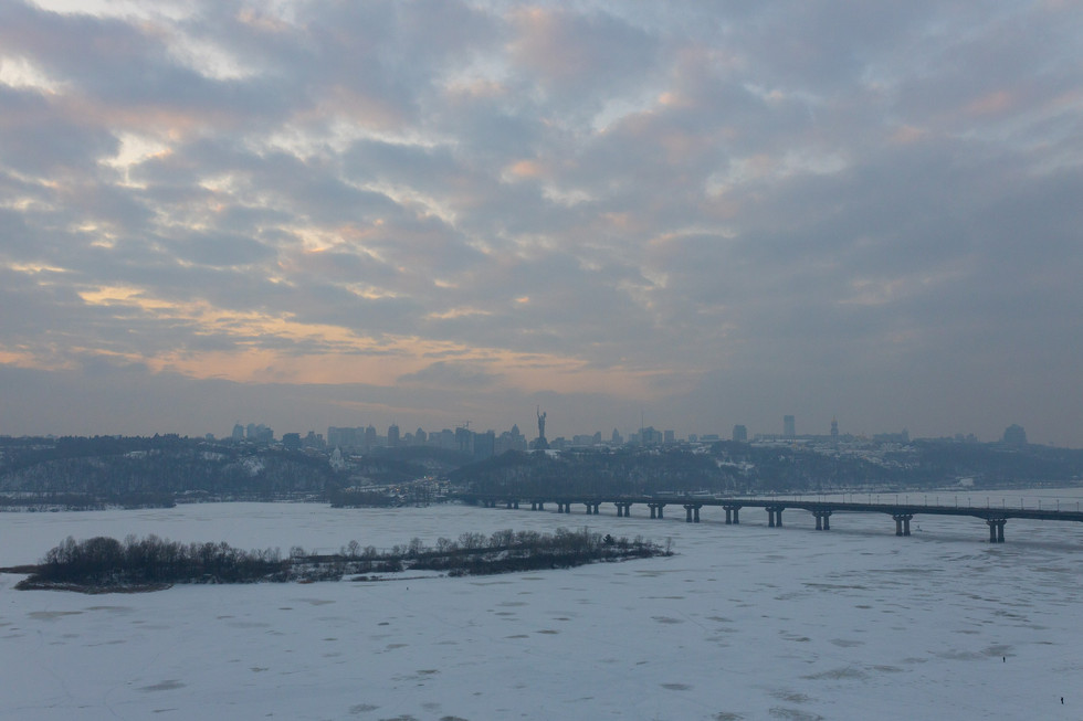 Вечір на даху. Київ. романтик