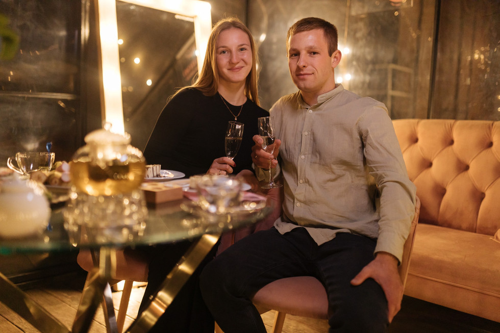 Романтична вечеря на даху в Києві