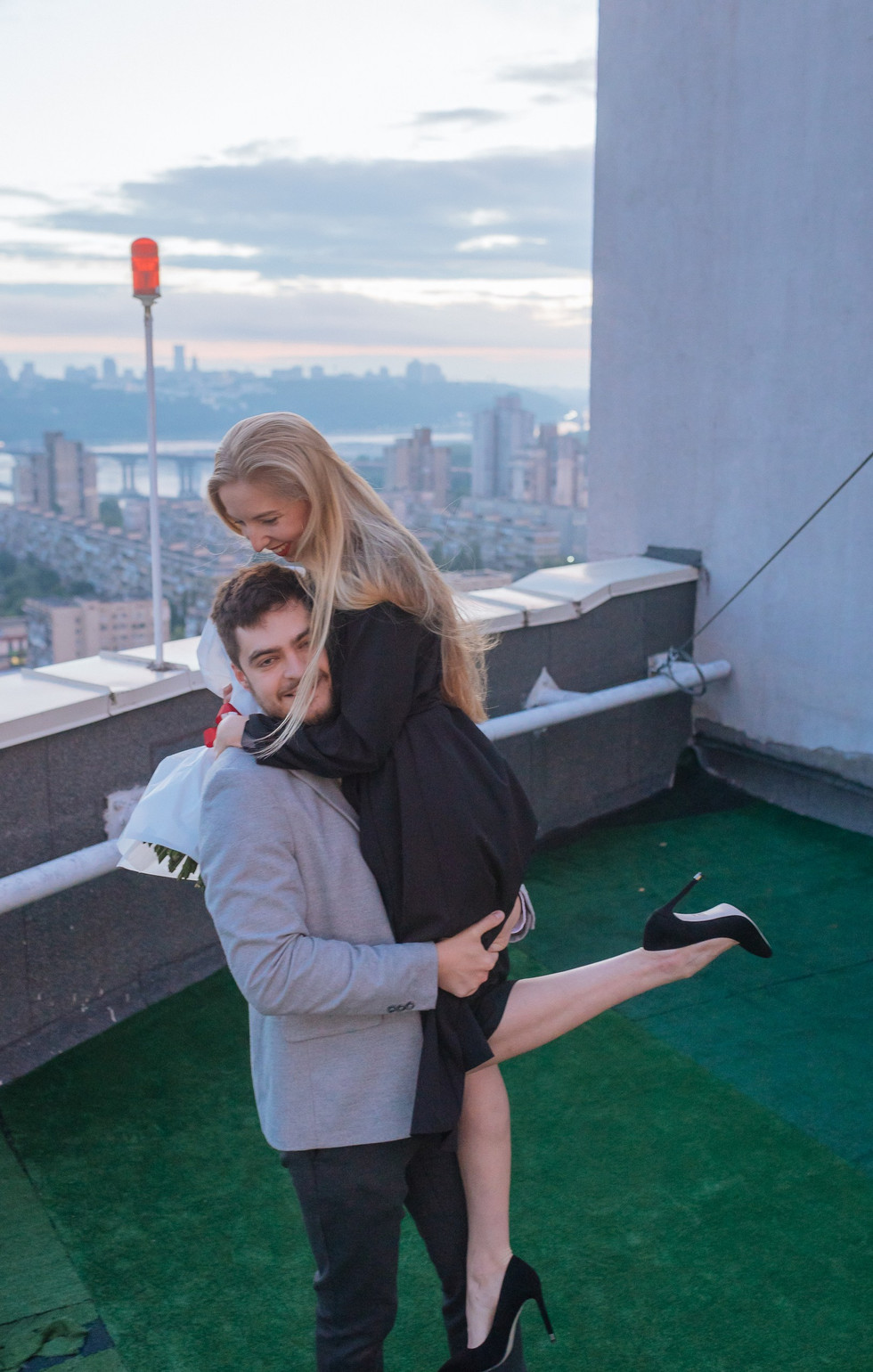 Романтичне побачення на даху. Киїів
