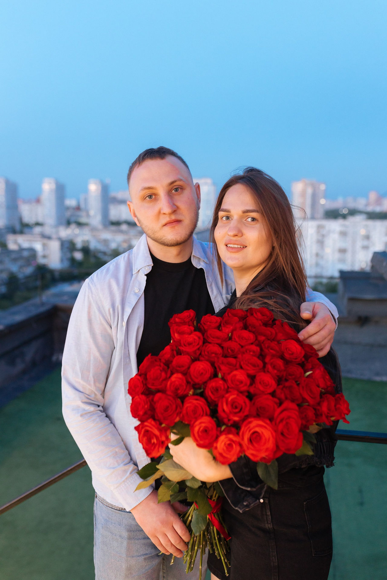 Вечір на даху. Київ. романтик