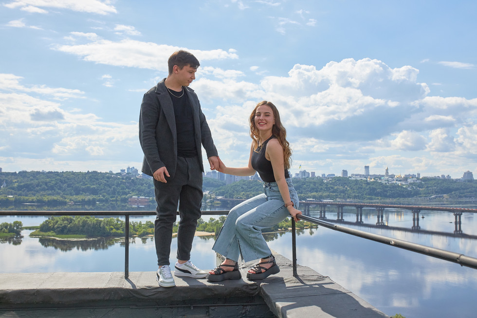 свидание на крыше Киев Романтик