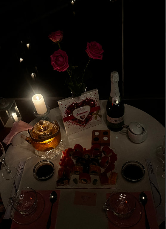 Романтична вечеря на даху в Києві