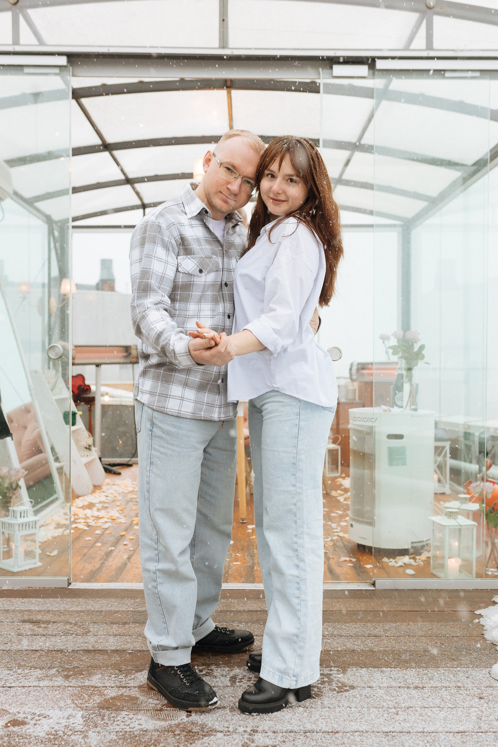 Романтична вечеря на даху в Києві