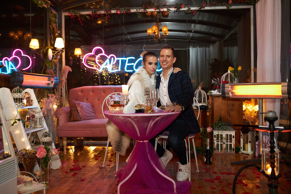 ужин на крыше, Киев, romantic