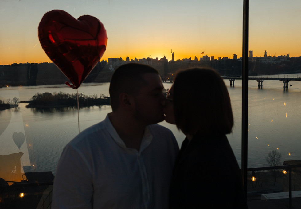 Романтичне побачення на даху. Киїів