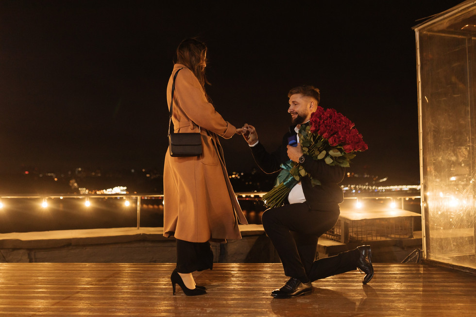 Освідчення на даху. Київ. Романтик