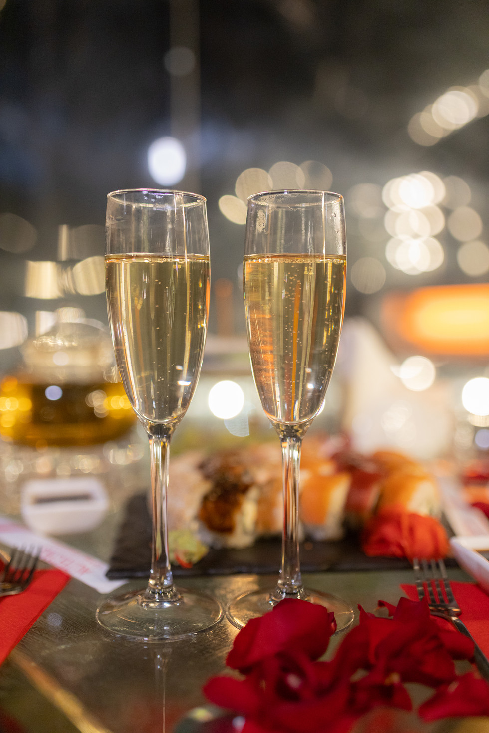 романтичний вечір на даху в Києві