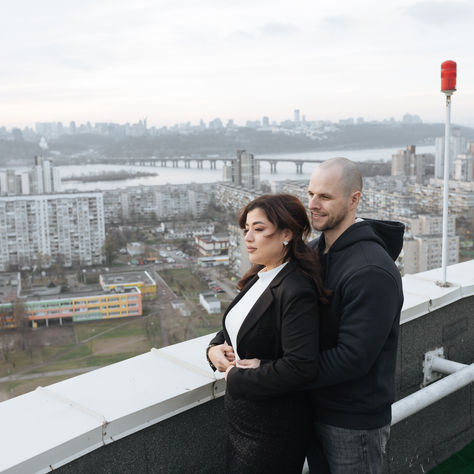 Романтичний  вечір з коханою на даху в Києві