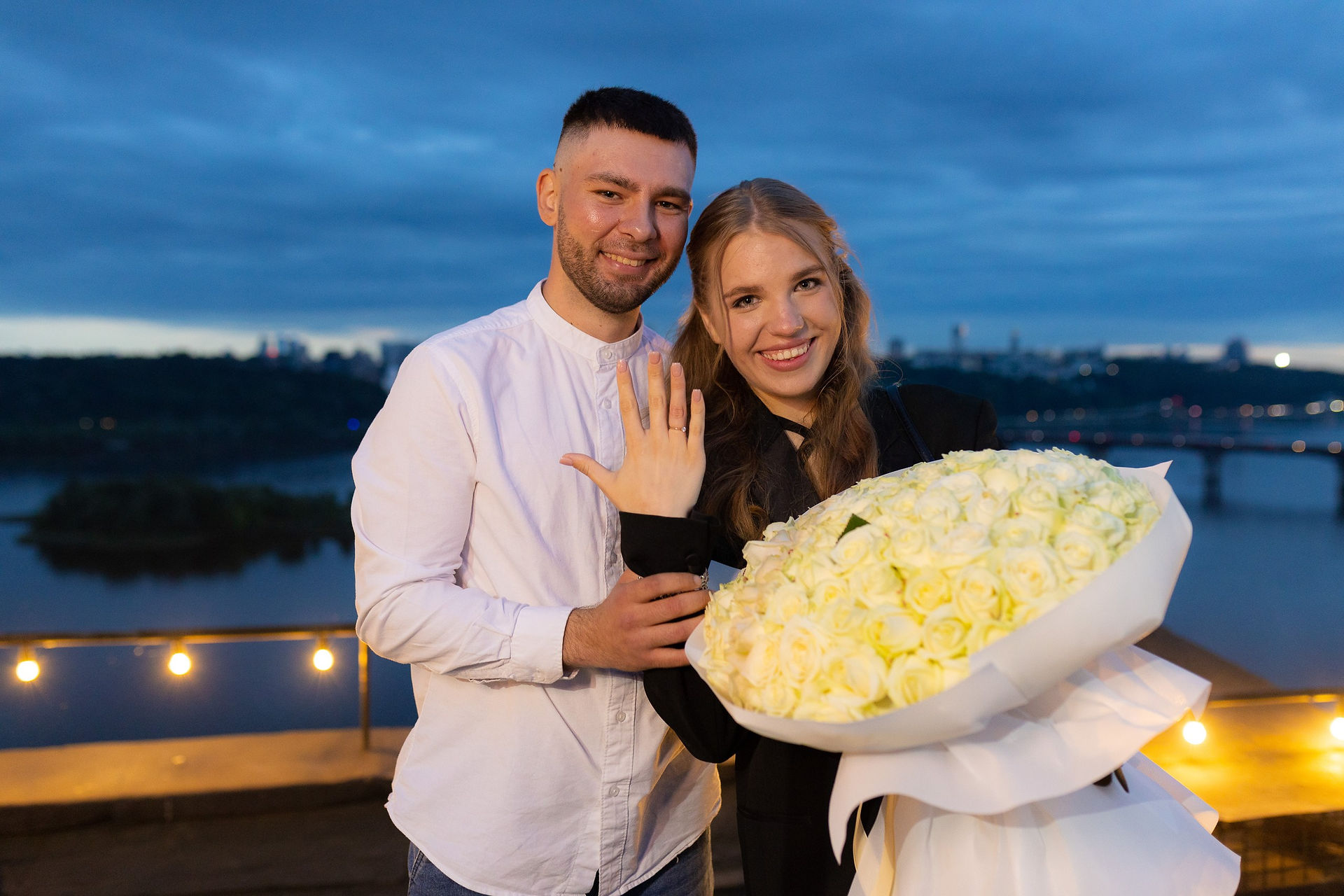 Освідчення на даху. Київ. Романтик