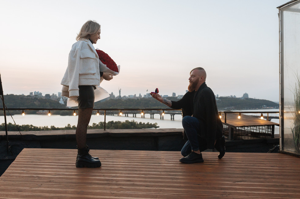 Як зробити пропозицію. Київ. Романтик