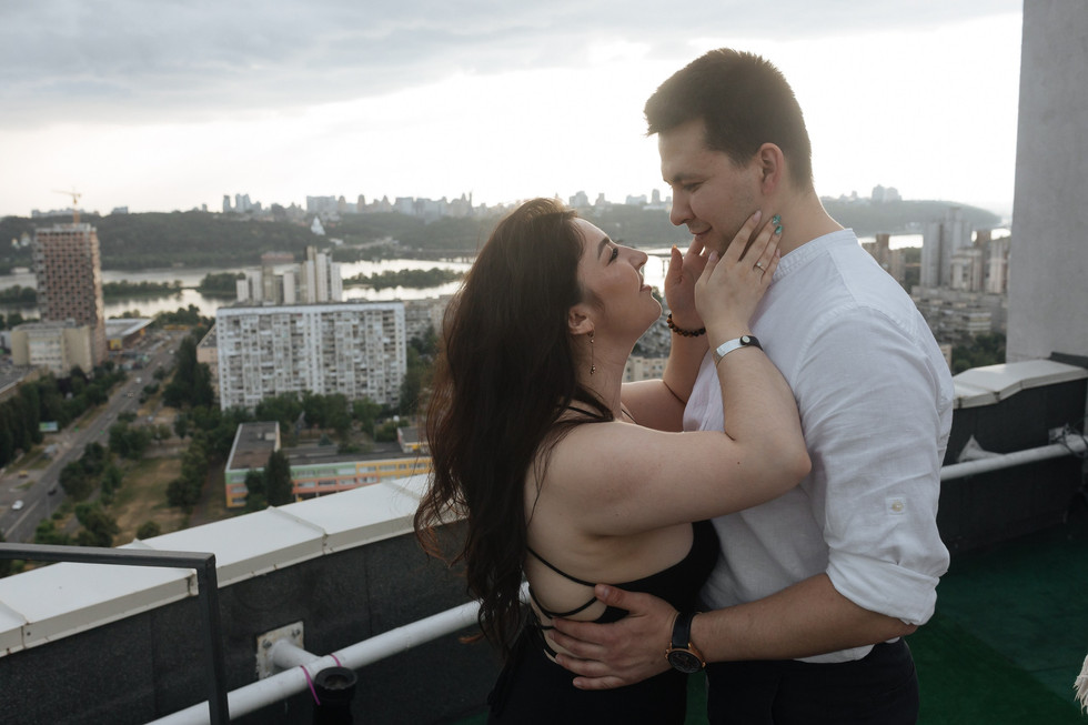 Романтичне побачення на даху. Киїів
