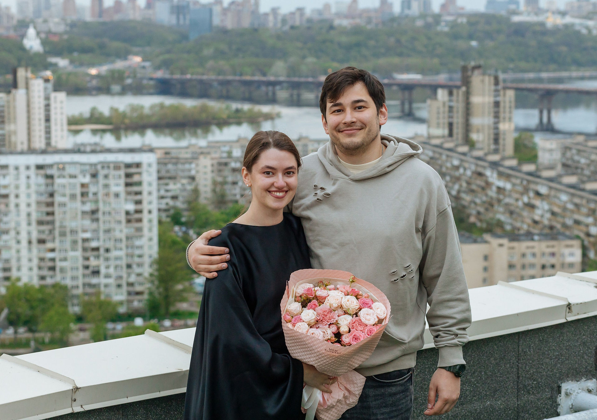Романтичне побачення на даху. Киїів