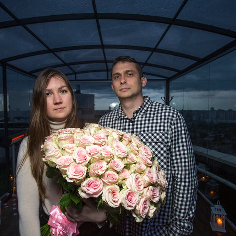 Свидание на крыше в Киеве