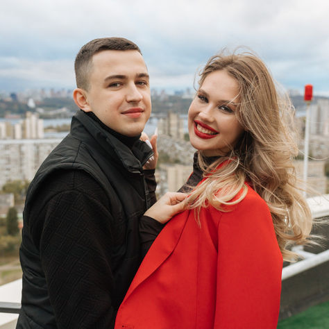 Святковий вечір на даху в Києві