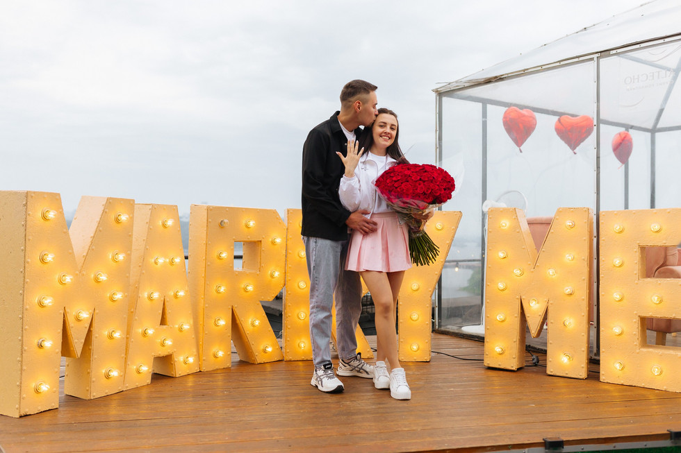 Як зробити пропозицію. Київ. Романтик