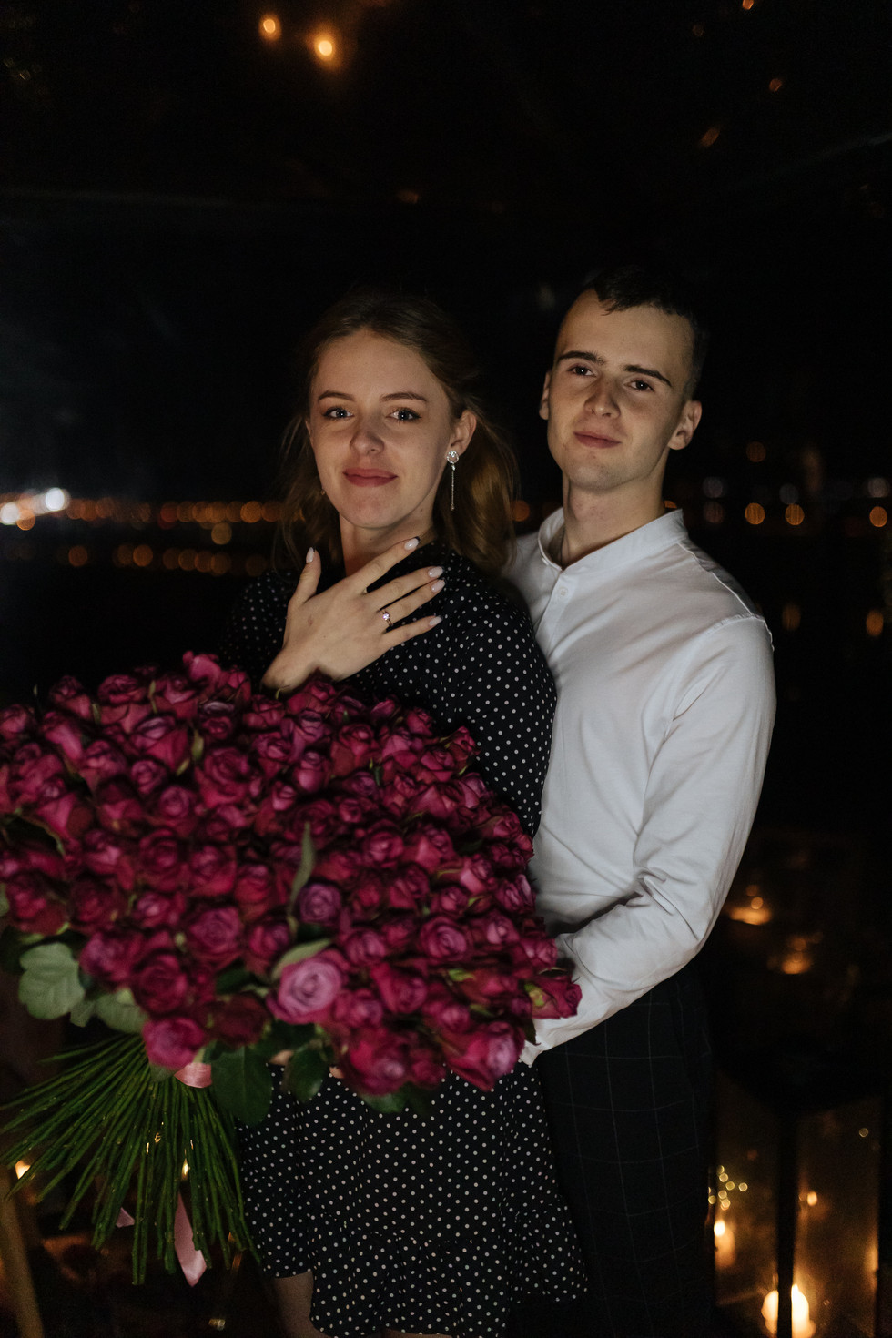 Вечір на даху в Києві