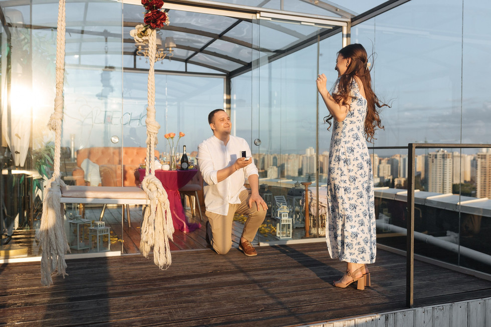 Як зробити пропозицію. Київ. Романтик