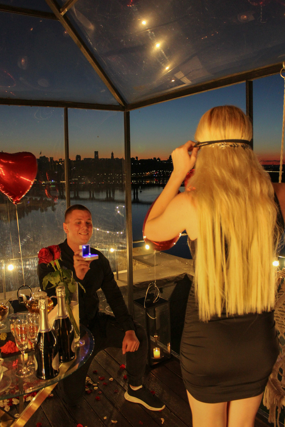 Як зробити пропозицію. Київ. Романтик