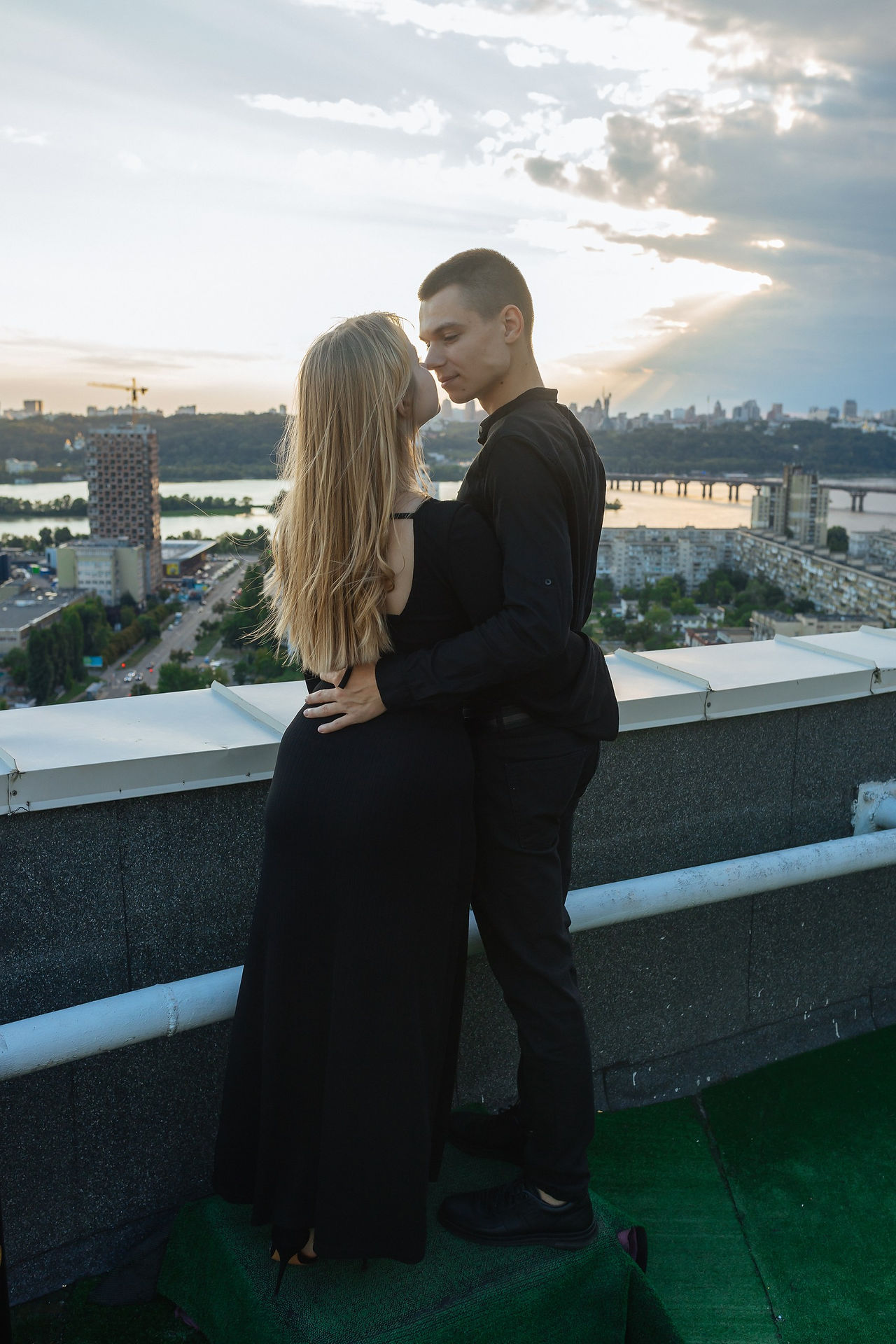 Фотосесія на даху. Київ