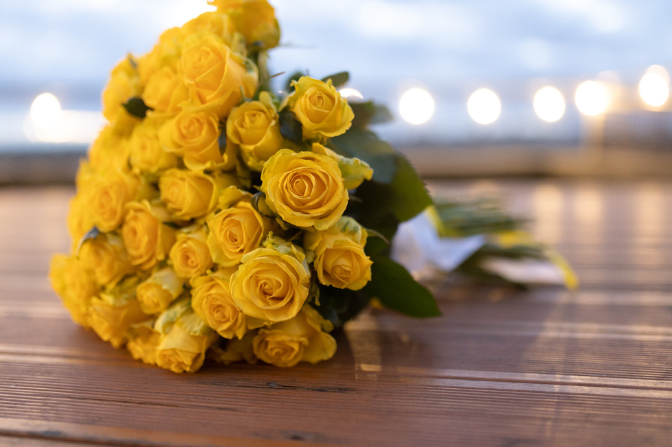 романтичний вечір на даху в Києві