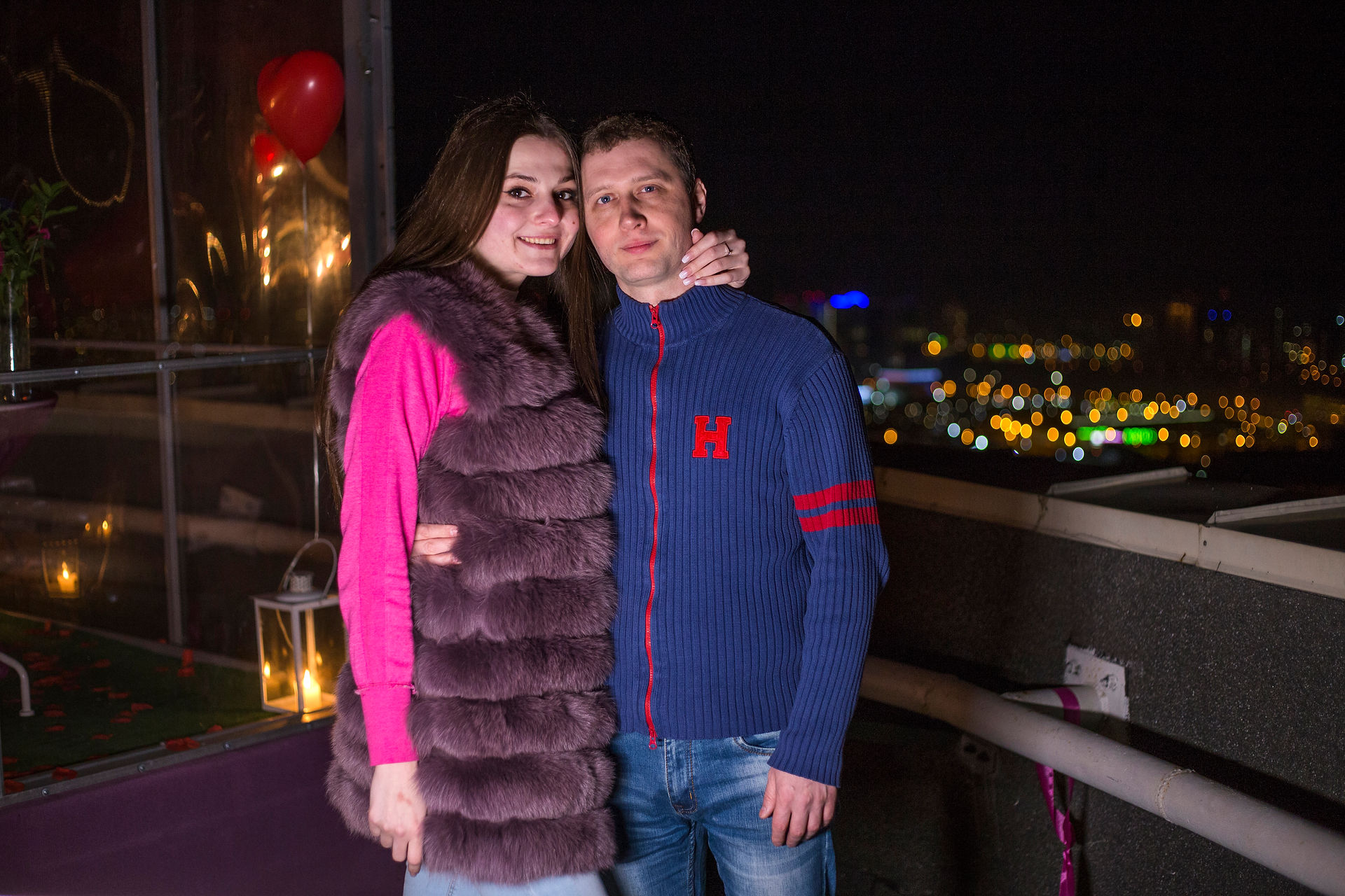 свидание на крыше Киев Романтик
