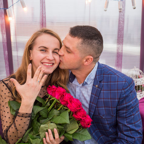 Незабутня пропозиція руки та серця на даху в Києві