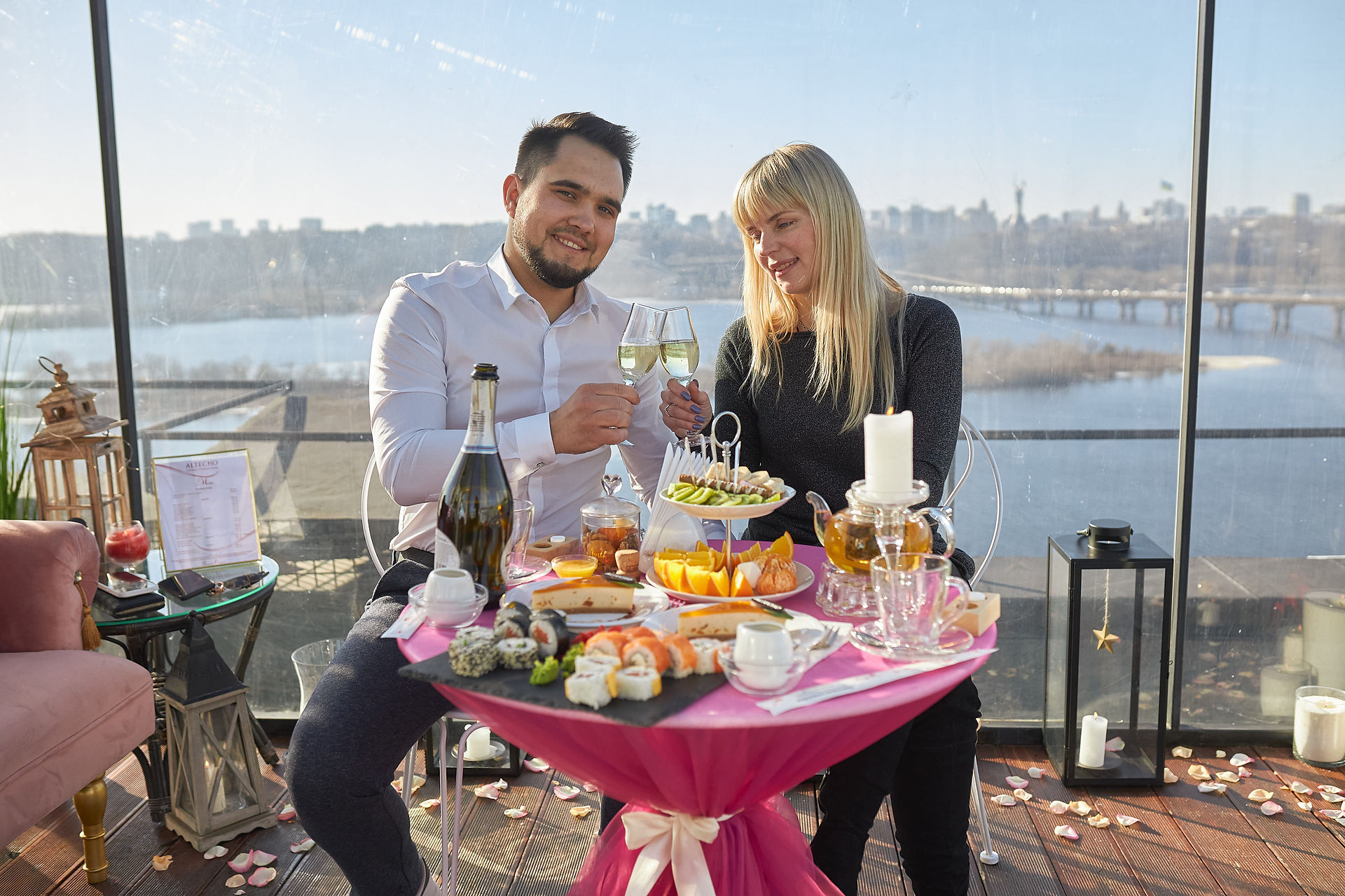 романтические рестораны Киева, romantic