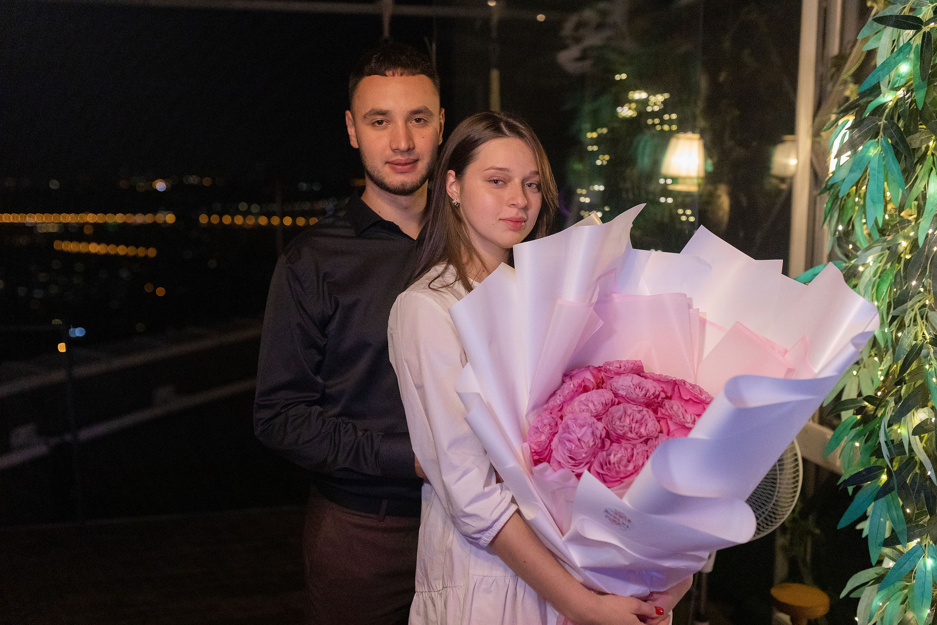 Освідчення на даху. Київ. романтик