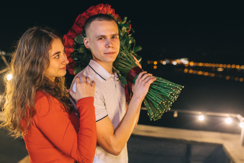 Романтичне побачення на даху. Киїів