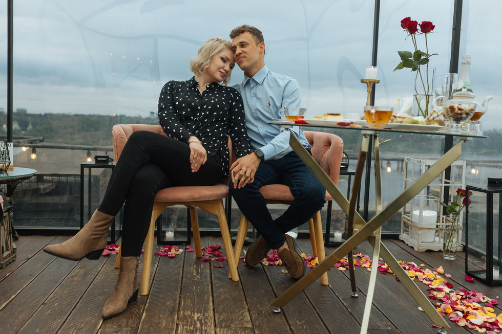 ресторани Києва на даху. Київ. Романтик