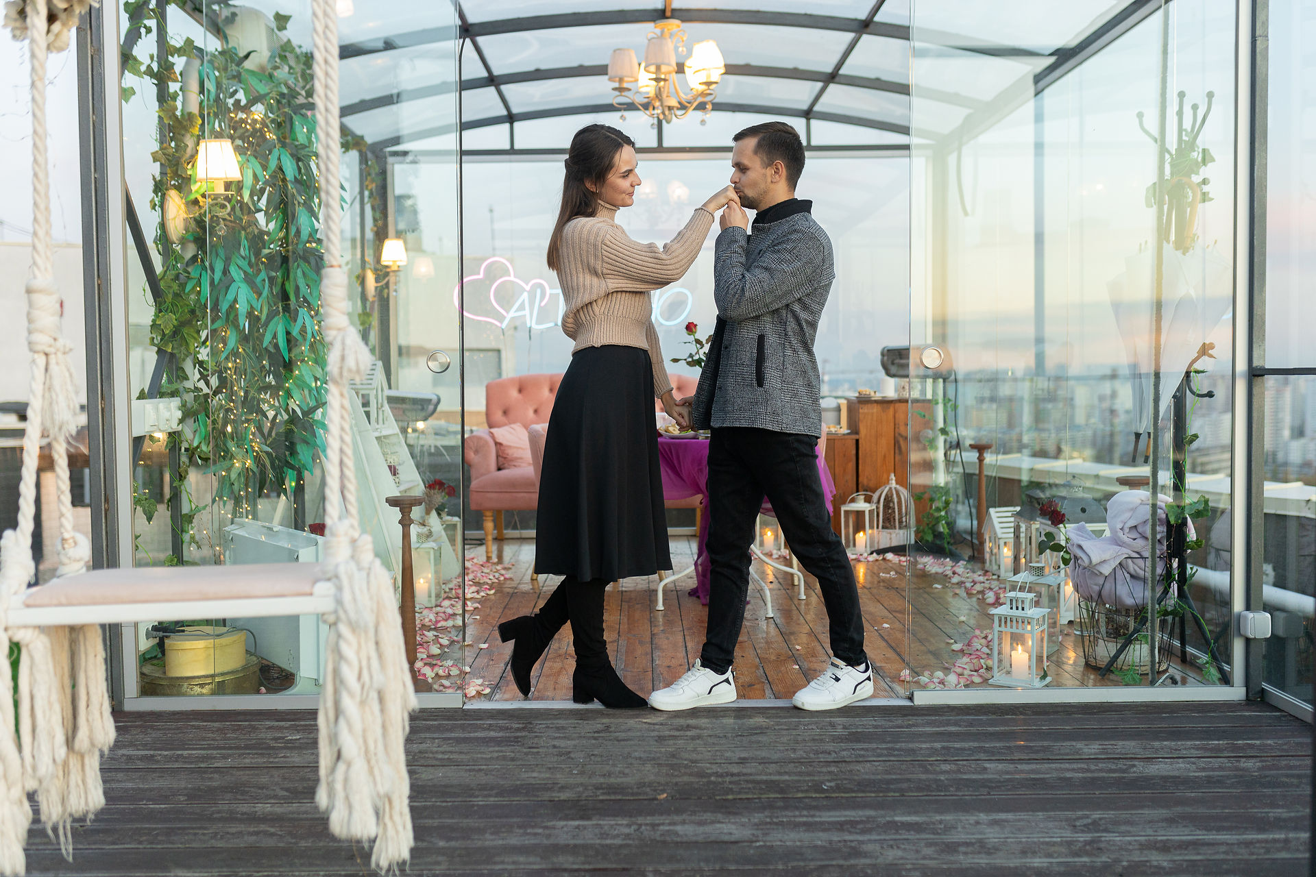 панорамні  ресторани  Києва romantic