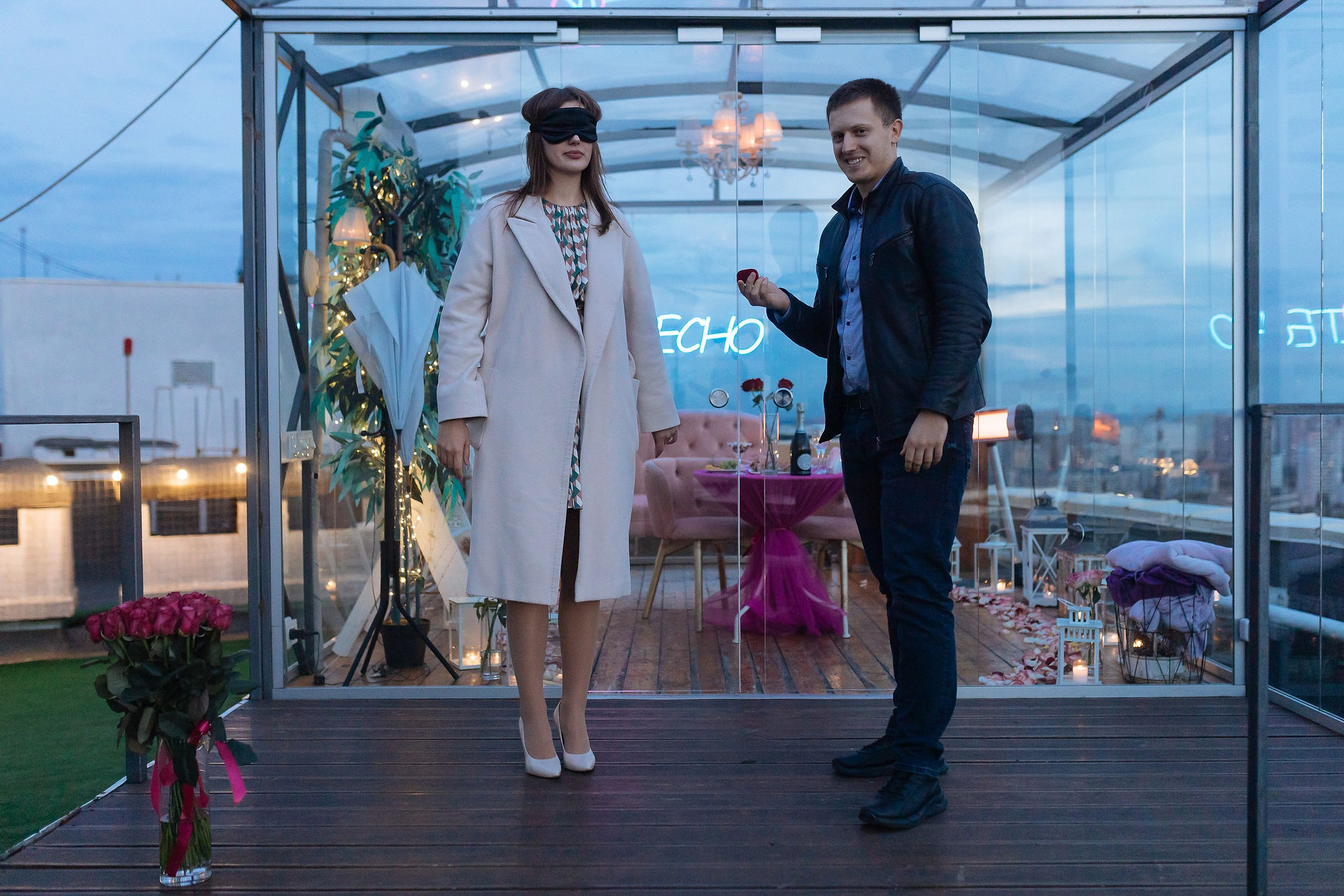 Як зробити пропозицію. Київ. Романтик