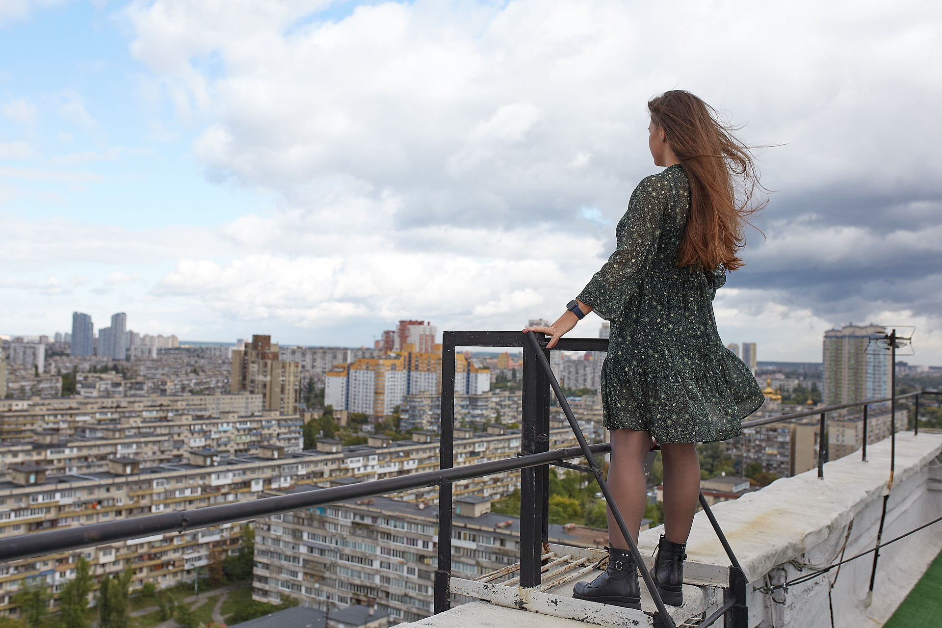 фотосессия на крыше Киев Романтик