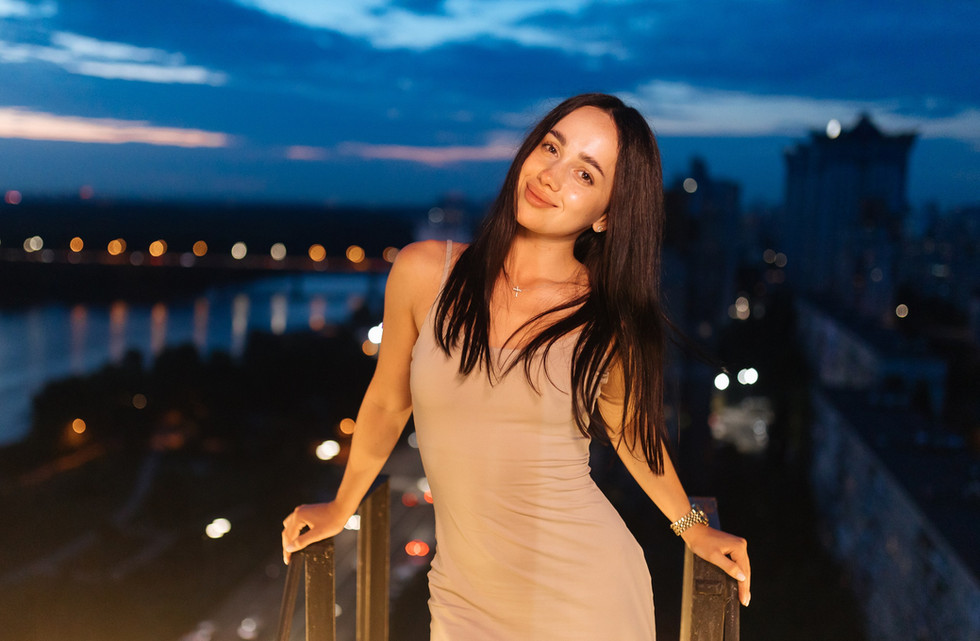 Фотосесія на даху. Київ
