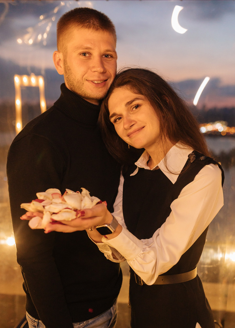 Романтична вечеря на даху в Києві