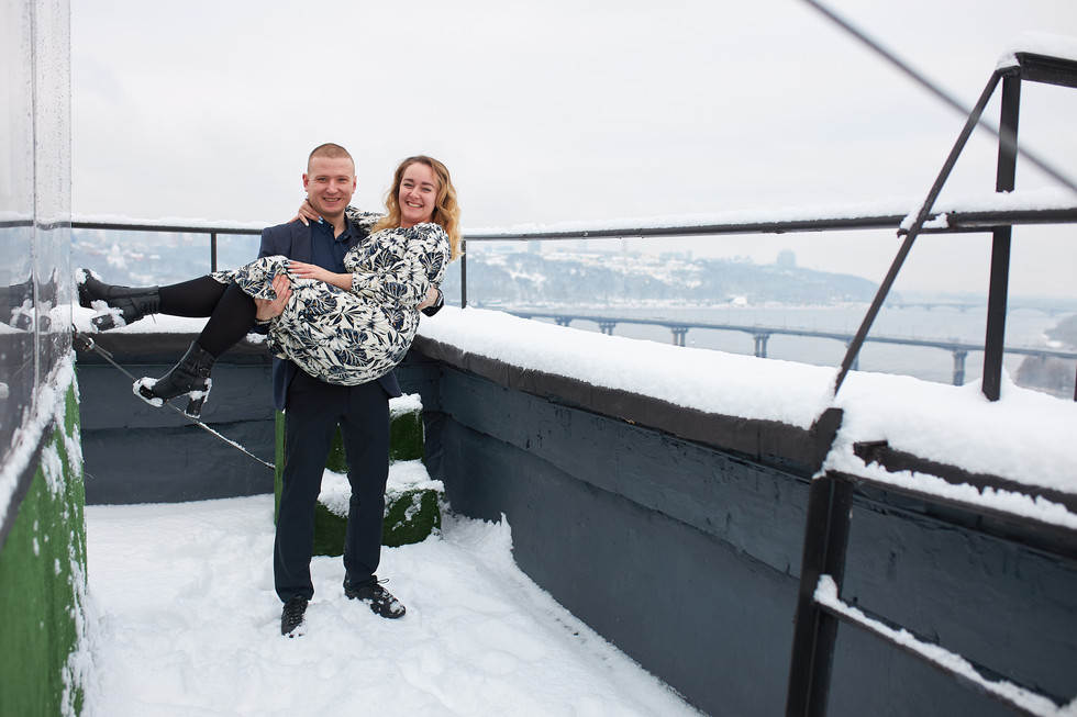 свидание на крыше Киев Романтик