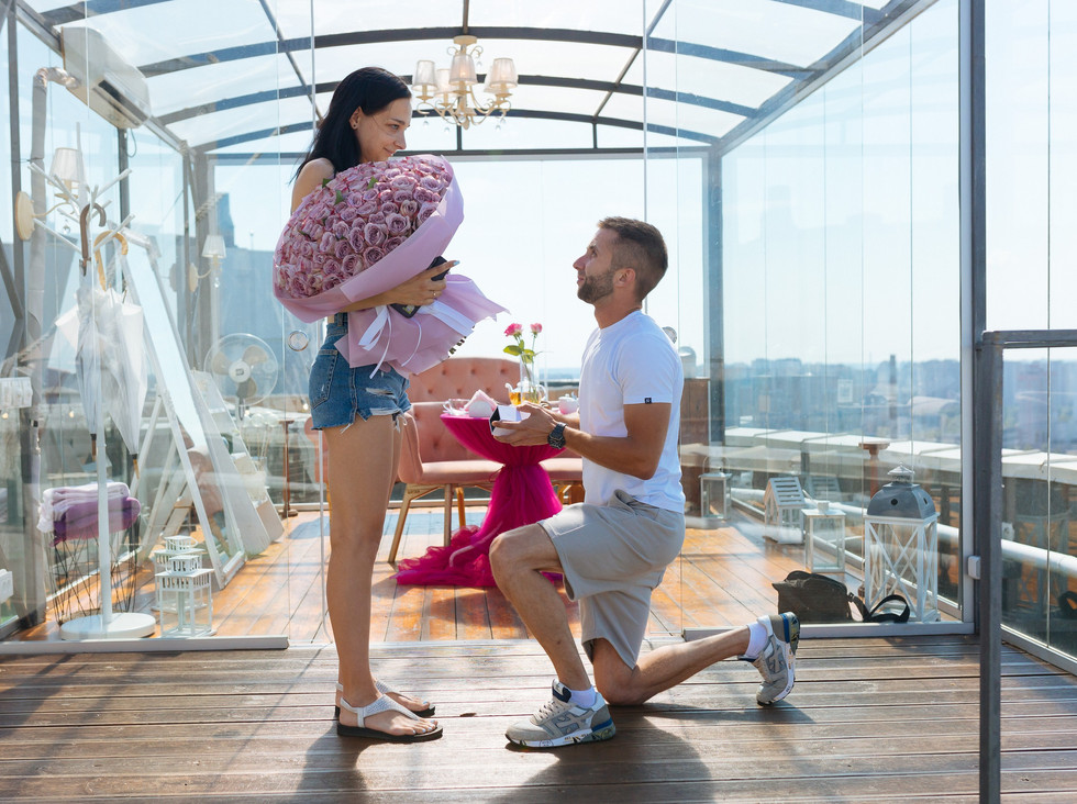 Як зробити пропозицію. Київ. Романтик